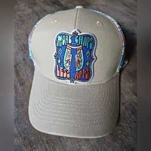 Aztec Trucker Hat with Embroidered Patch